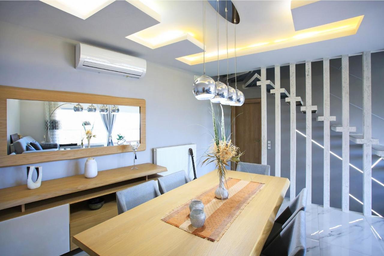 הרקליון Design Villa Nicol - Heated Pool - Summer Kitchen מראה חיצוני תמונה